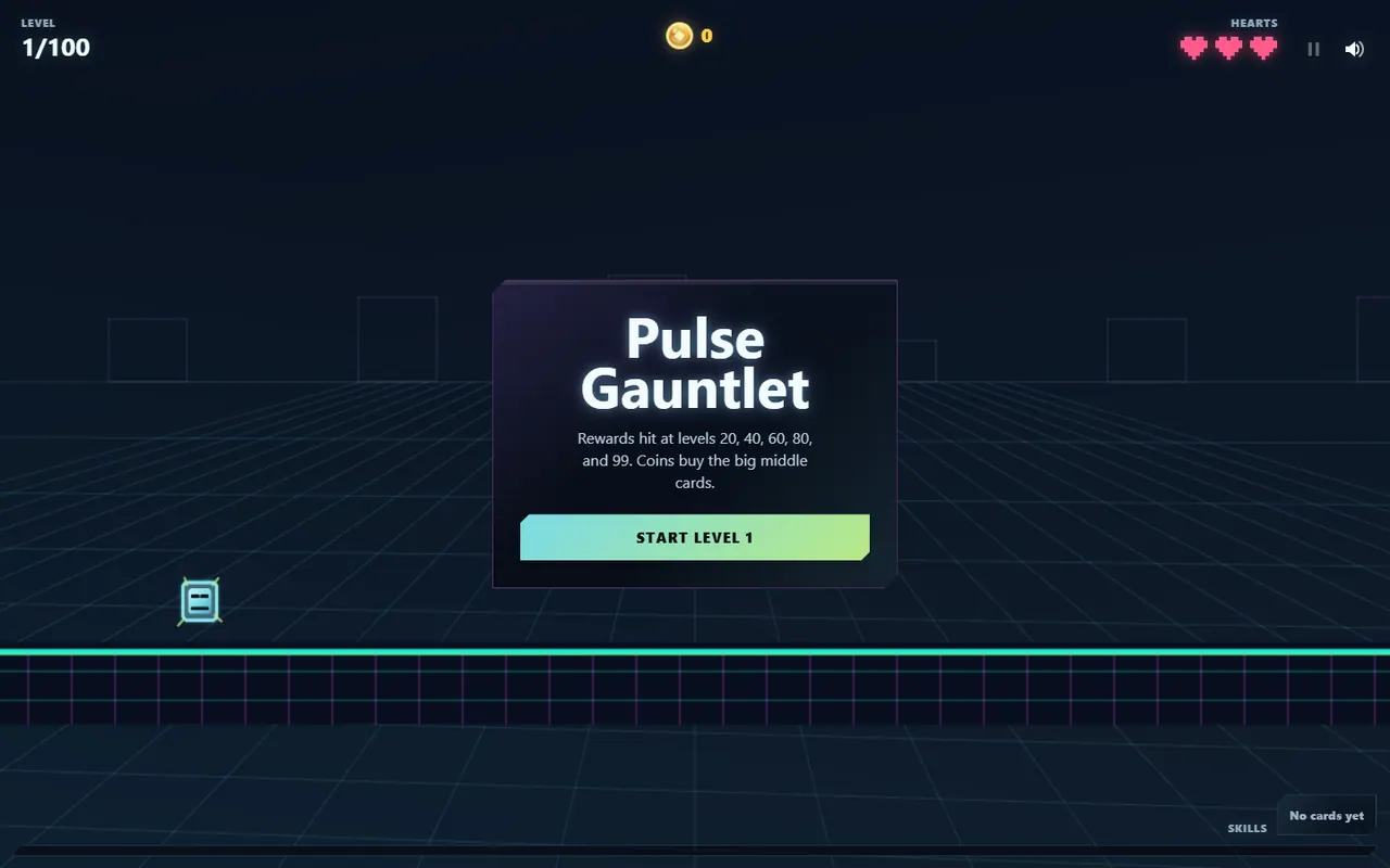 Screenshot of the Pulse Dash game
